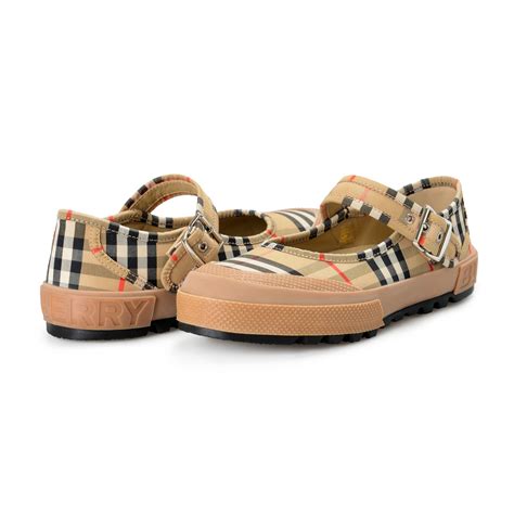 burberry flat shoes women|children's burberry shoes.